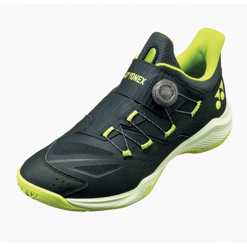 Yonex POWER CUSHION 88 DIAL UNISEX Badminton Shoes (Black-Green)