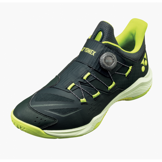 Yonex POWER CUSHION 88 DIAL UNISEX Badminton Shoes (Black-Green)