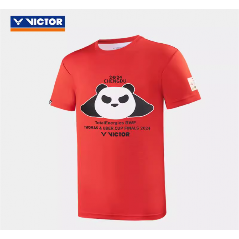 VICTOR TOTAL ENERGIES BWF THOMAS & UBER CUP FINALS 2024 EVENT T-SHIRT (* NON-STOCK ITEM *)