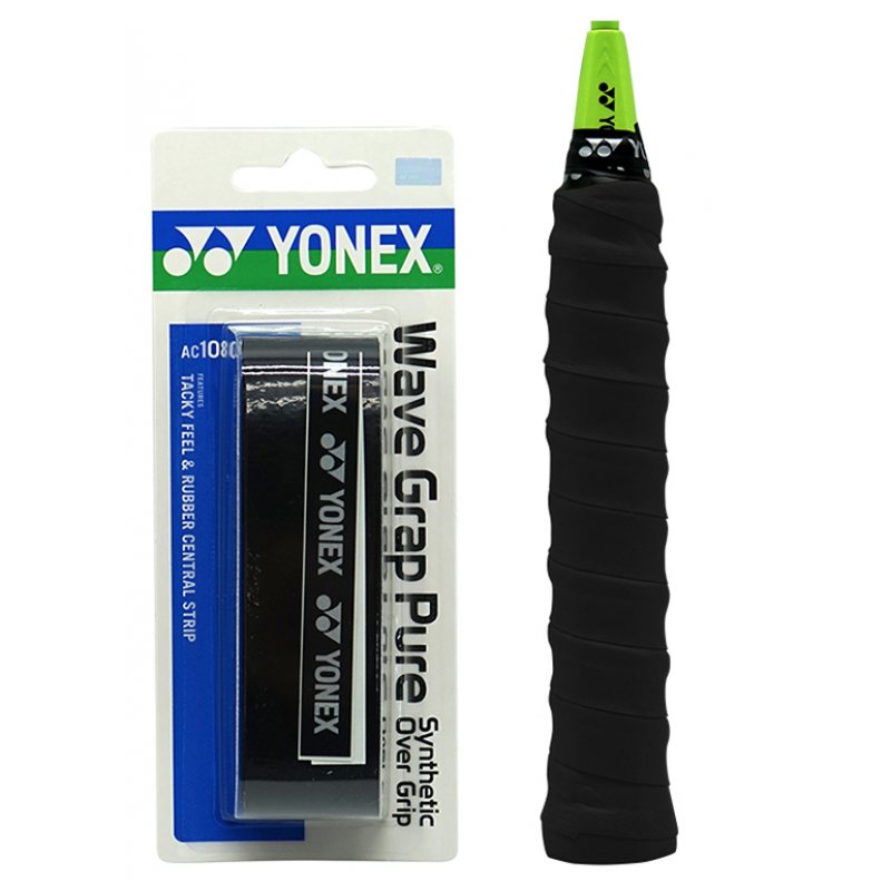 YONEX AC108WEX WAVE GRIP PURE SYNTHETIC OVER GRIP (5PCS)
