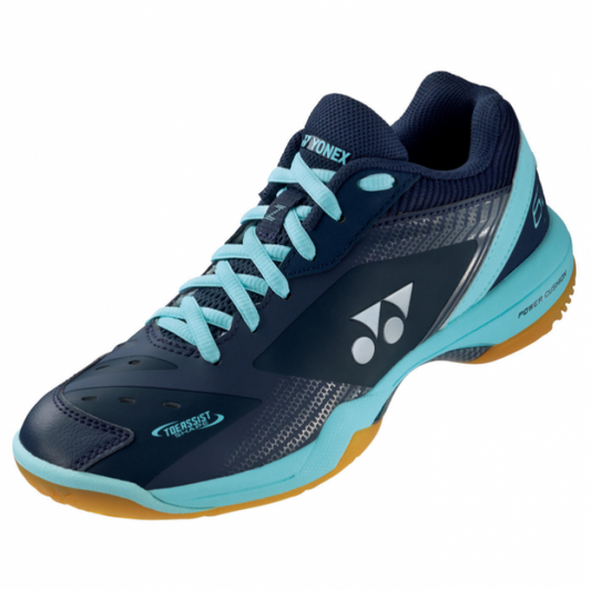 YONEX POWER CUSHION 65 Z 3 LADIES BADMINTON SHOES ( NAVY / SAXE )
